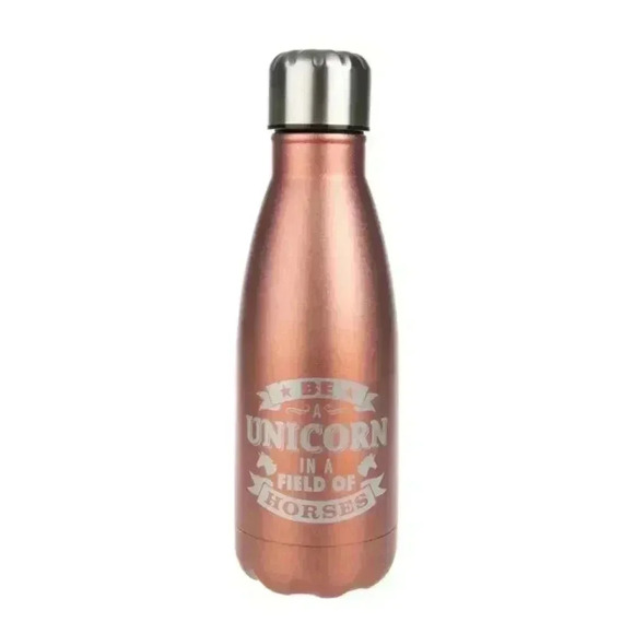 BE A UNICORN IN A  FIELD OF HORSES BOTTLE - Picture 1 of 2